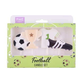 Candles - Football Set